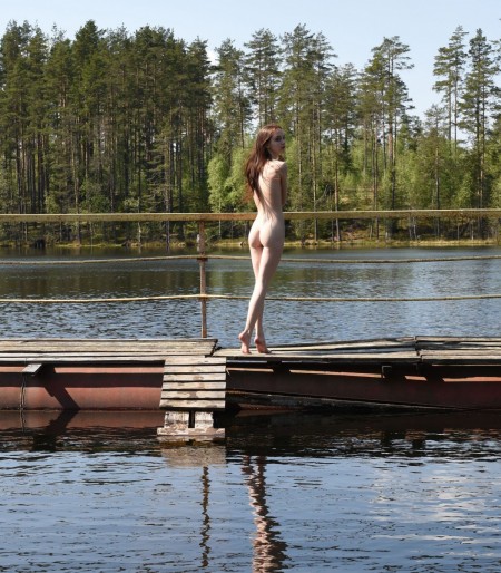 Naked at the lake